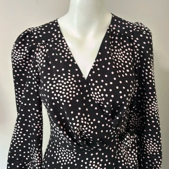 Kate Spade Festive Confetti Wrap Dress - Picture 4 of 7